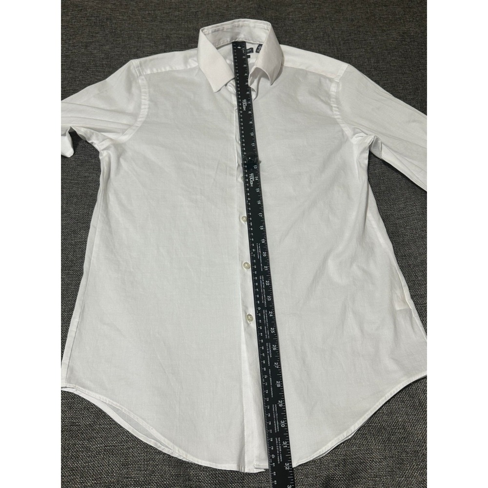 Van Heusen Men's 15 1/2 34/35 M Slim Fit Long Sleeve Shirt - Picture 2 of 7